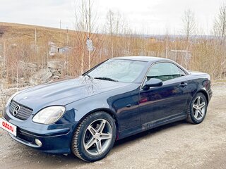 1997 Mercedes-Benz SLK-Класс 230 I (R170), синий, 987654 рублей, вид 1