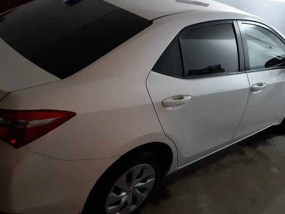 2014 Toyota Corolla XI (E160, E170, E180), белый, 1690000 рублей - вид 4