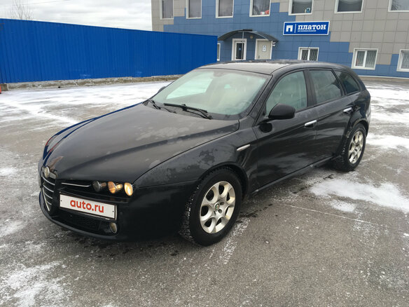 2006 Alfa Romeo 159, чёрный - вид 1