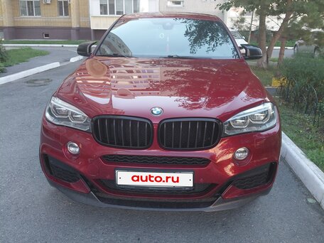 2017 BMW X6 30d II (F16), красный, 4200000 рублей, вид 3