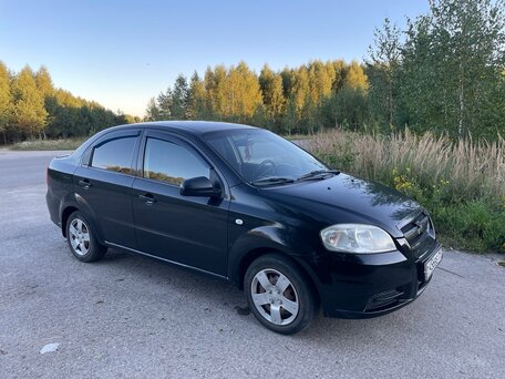 2010 Chevrolet Aveo I Рестайлинг, чёрный, 365000 рублей, вид 3