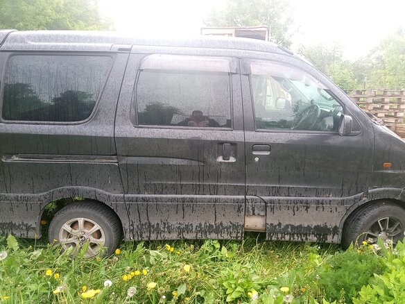2001 Toyota Sparky, чёрный, 300000 рублей - вид 1