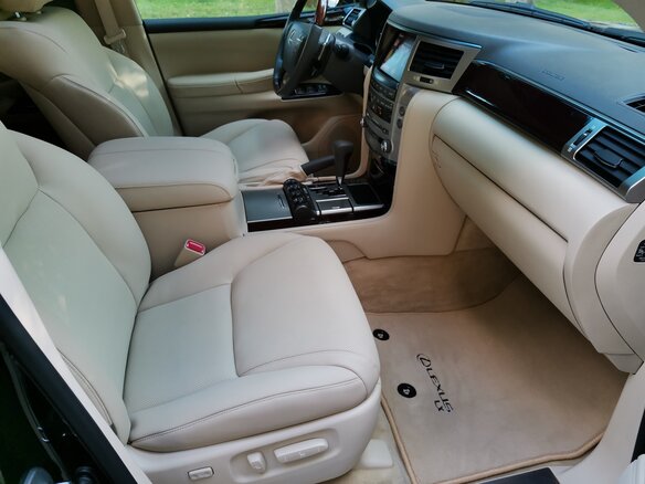 2013 Lexus LX 570 III Рестайлинг, чёрный - вид 23