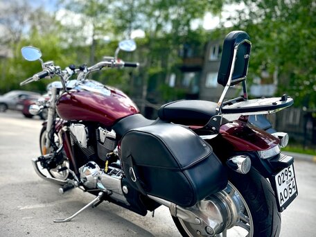 2005 Honda VTX 1800, красный, 1250000 рублей, вид 4