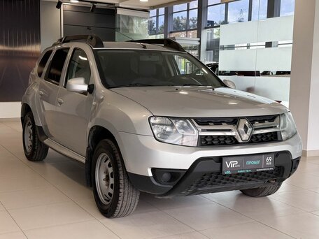 2015 Renault Duster I Рестайлинг, серый, 1077000 рублей, вид 3