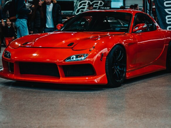 1993 Mazda RX-7 III (FD), красный - вид 1