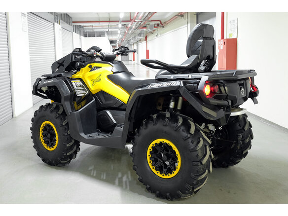 2012 BRP Can-Am Outlander 1000, жёлтый - вид 3