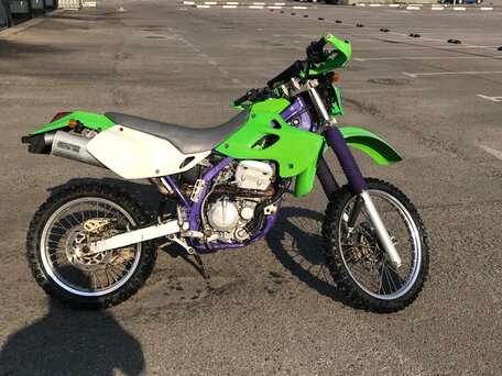 1997 Kawasaki KLX 250, зелёный, 230000 рублей, вид 4