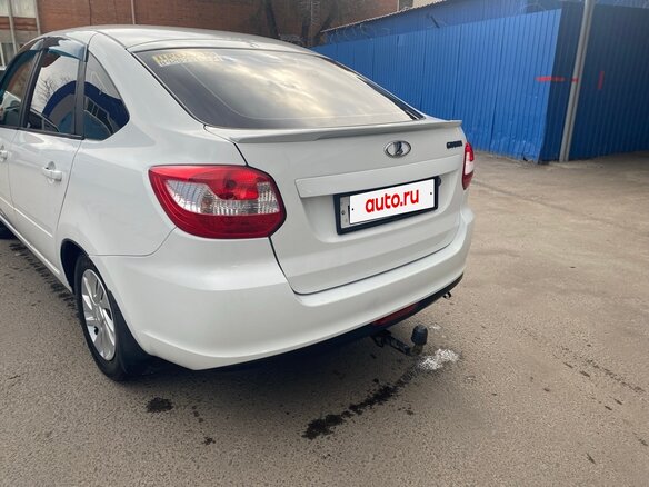 2017 Lada (ВАЗ) Granta I, белый, 455000 рублей - вид 6