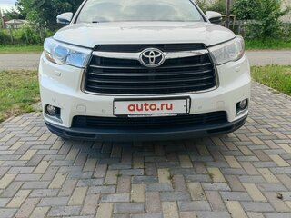 2014 Toyota Highlander III (XU50), белый, 3300000 рублей, вид 4