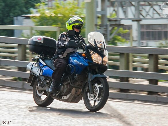 2005 Suzuki V-Strom DL 650, синий - вид 6