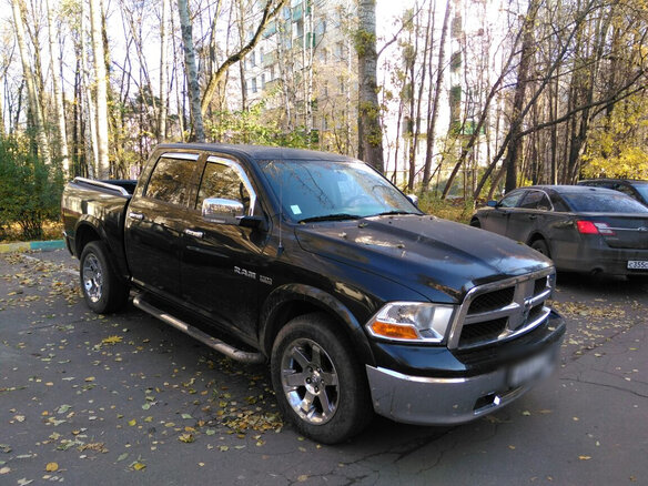 2010 Dodge RAM IV (DS/DJ), чёрный - вид 7