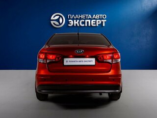 2016 Kia Rio III Рестайлинг, красный, 1140000 рублей, вид 5