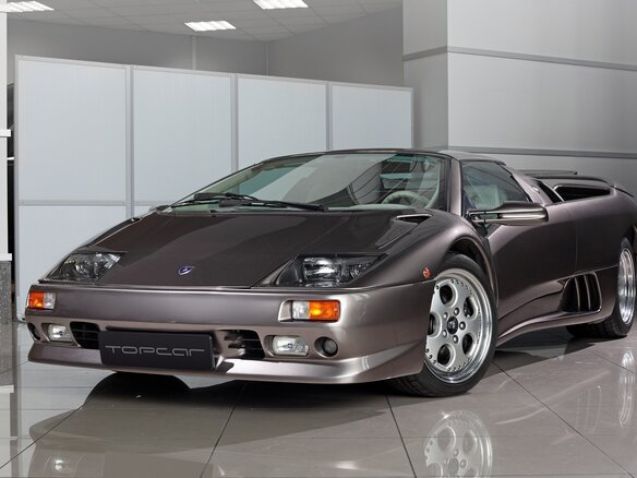 1996 Lamborghini Diablo, серый - вид 2