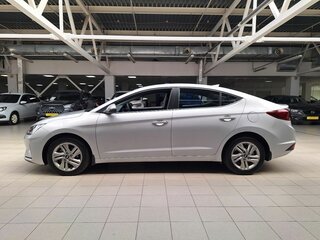 2019 Hyundai Elantra VI (AD) Рестайлинг, серебристый, 1355000 рублей, вид 4