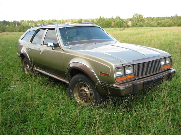 1981 AMC Eagle, бежевый - вид 1