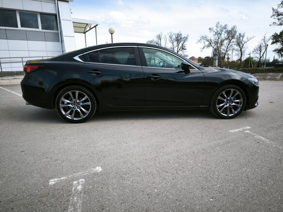 2015 Mazda 6 III (GJ) Рестайлинг, чёрный, 1790000 рублей - вид 5
