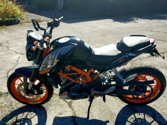 2016 KTM 390 Duke, оранжевый, 325000 рублей - вид 16