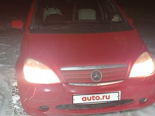 1999 Mercedes-Benz A-Класс 160 I (W168), красный, 350000 рублей, вид 1