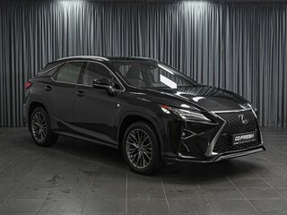 2017 Lexus RX 200t IV, чёрный, 3869000 рублей, вид 1