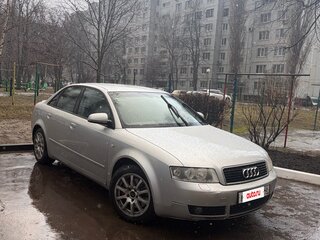 2002 Audi A4 II (B6), серебристый, 560000 рублей, вид 3