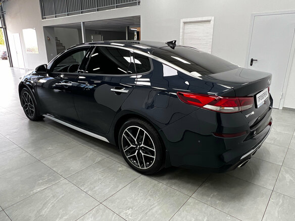 2019 Kia Optima IV Рестайлинг, синий - вид 3