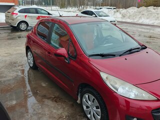 2010 Peugeot 207 I Рестайлинг, красный, 400000 рублей, вид 3