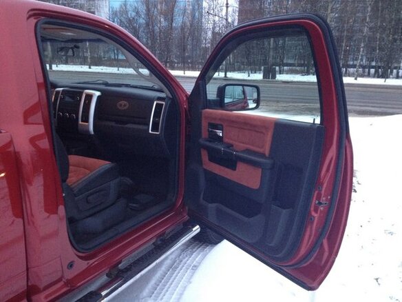 2010 Dodge RAM IV (DS/DJ), красный - вид 8