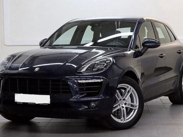 2016 Porsche Macan S I, синий, 3300000 рублей