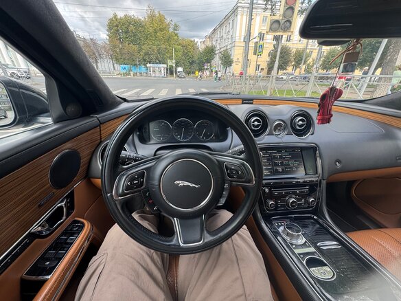 2015 Jaguar XJ IV (X351), чёрный, 1850000 рублей - вид 11
