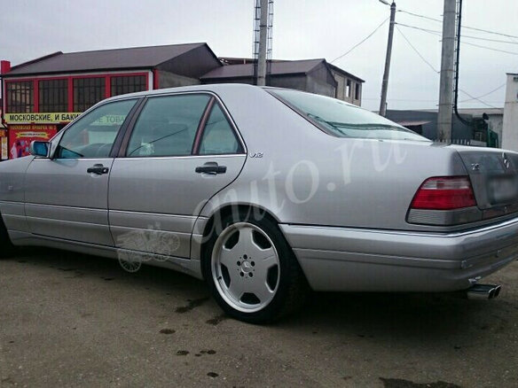 1996 Mercedes-Benz S-Класс 600 Long III (W140) Рестайлинг, серебристый - вид 5