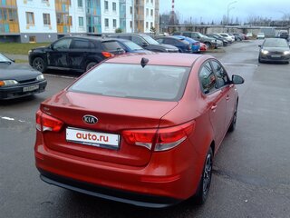 2017 Kia Rio III Рестайлинг, красный, 750000 рублей, вид 5