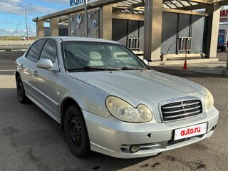 2007 Hyundai Sonata ТагАЗ IV (EF) Рестайлинг, серебристый, 315000 рублей, вид 1