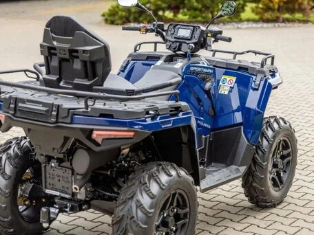 2025 Polaris Sportsman 570, синий, 1277000 рублей, вид 3