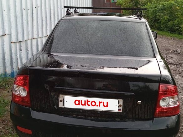 2011 Lada (ВАЗ) Priora I, чёрный, 400000 рублей - вид 4