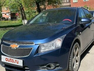 2012 Chevrolet Cruze I Рестайлинг, синий, 830000 рублей, вид 1