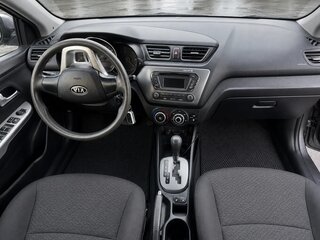 2012 Kia Rio 4-speed III, серый, 780000 рублей, вид 4