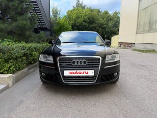 2007 Audi A8 Long II (D3) Рестайлинг, чёрный, 5400000 рублей, вид 3