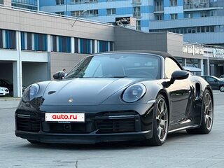 2020 Porsche 911 Turbo S VIII (992), чёрный, 18500000 рублей, вид 5