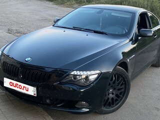 2008 BMW 6 серии 650i II (E63/E64) Рестайлинг, чёрный, 2000000 рублей, вид 3