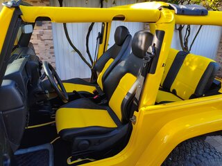 2006 Jeep Wrangler II (TJ), жёлтый, 2250000 рублей, вид 5