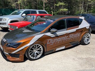 2013 SEAT Leon III, красный, 1100000 рублей, вид 3