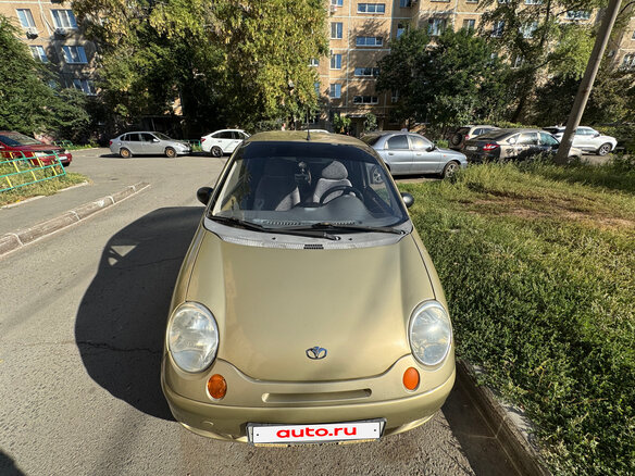 2009 Daewoo Matiz I Рестайлинг, бежевый, 130000 рублей - вид 1