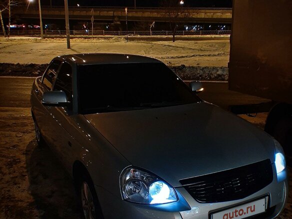 2007 Lada (ВАЗ) Priora I, серебристый, 505000 рублей - вид 9