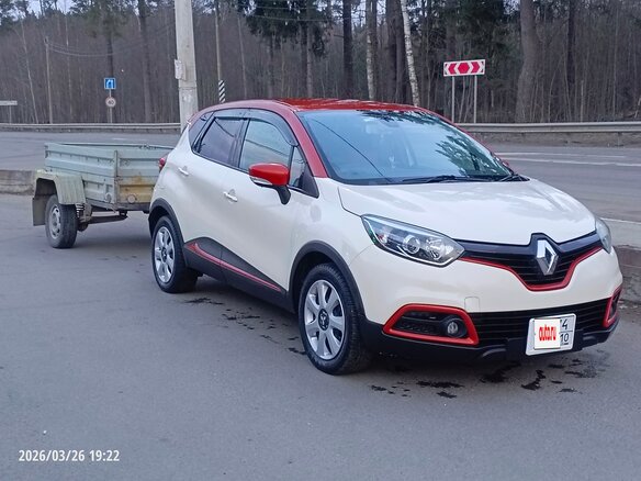 2014 Renault Captur I, бежевый - вид 1
