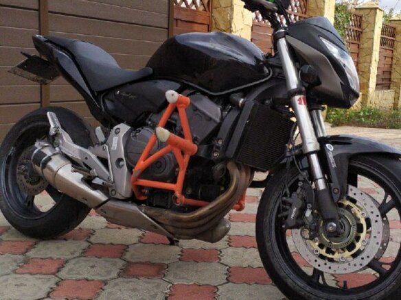 2011 Honda CB 600F Hornet, чёрный, 475000 рублей