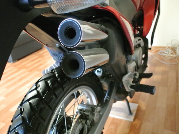 2001 Honda XL650V Transalp, красный - вид 7