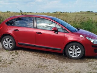 2009 Citroen C4 I Рестайлинг, красный, 360000 рублей, вид 2