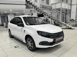 2019 Lada (ВАЗ) Granta I Рестайлинг, белый, 599000 рублей, вид 3