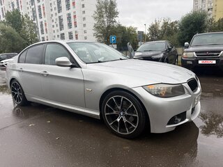 2009 BMW 3 серии 320i V (E90/E91/E92/E93) Рестайлинг, серебристый, 900000 рублей, вид 4